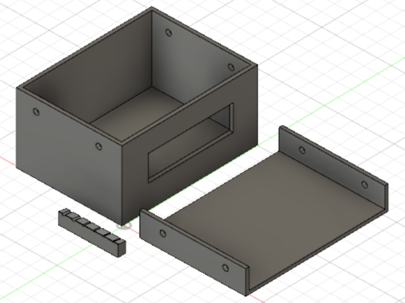 CAD Electronic Housing