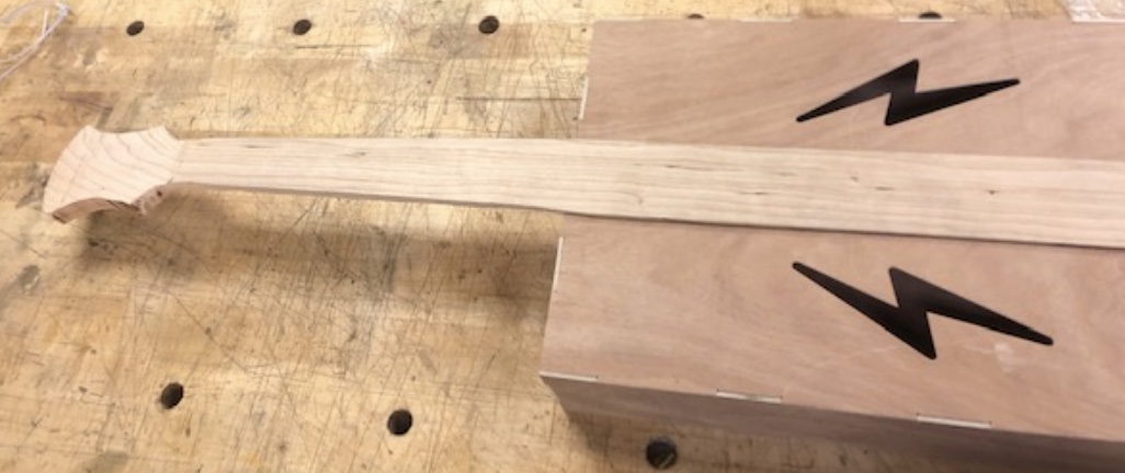 Guitar Body and Neck